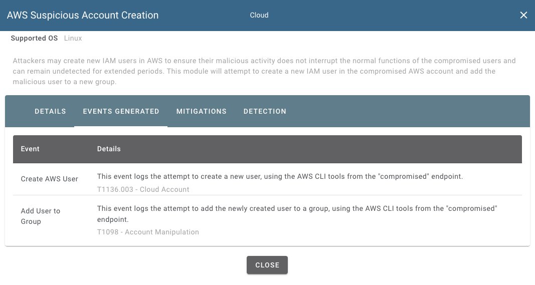 attackify's tweet photo. New Module: Suspicious AWS Account/Group Creation

Simulate suspicious AWS user activity using ATTACKIFY to test AWS security &amp; monitoring controls.

Get your FREE attackify account today:

https://t.co/b29n28bOpk 

#cybersecurity #blueteam #redteam #purpleteam #attackify https://t.co/OFnwCG7dMN
