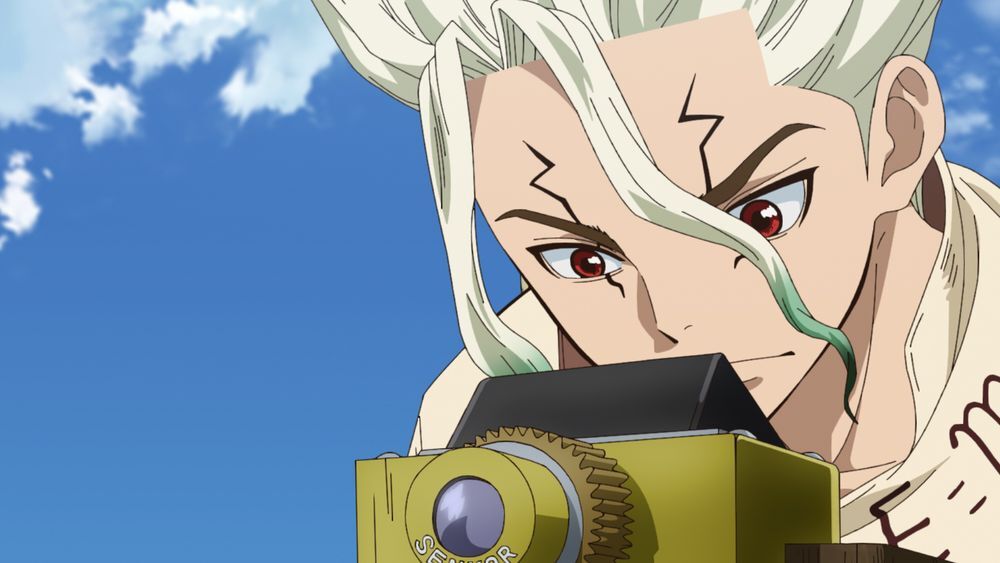 4月20日（木）放送📺⚡／ 🌸#春アニメ「Dr.STONE 第3期」 千空たちの