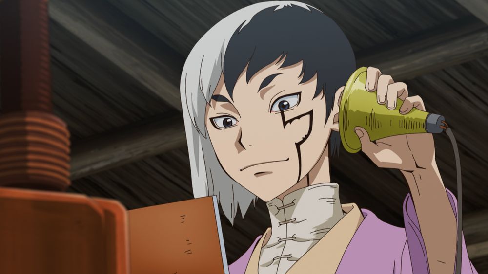 4月20日（木）放送📺⚡／ 🌸#春アニメ「Dr.STONE 第3期」 千空たちの