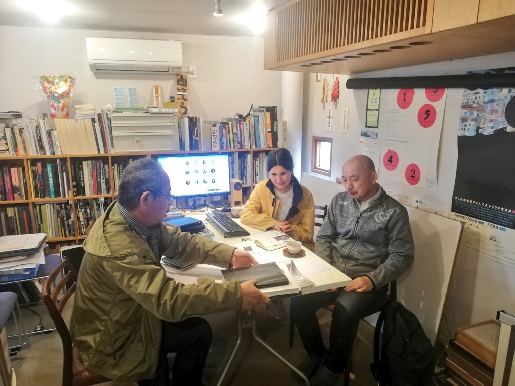 lightandmemory_'s tweet photo. The next interview of Light and Memory will be with Katsu Umebayashi and Akihiko Endo from FOBA Architects in Kyoto, Japan. Deeply thanks to them for inviting us to their office. https://t.co/7E2192PLmB