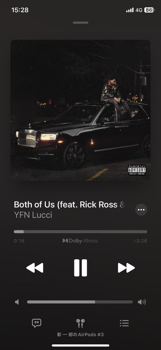 mfynxVjogH4Tee9's tweet photo. どっかで聞いた事あるなぁ、って思ったらBow WowとCiaraのLike you使いね。
#bothofus
#YFNLucci https://t.co/3OoVIydIic