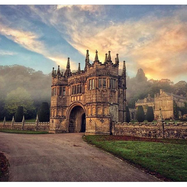 Intrinsically exquisite, Lanhydrock Gatehouse. Cornwall, England. NMP.