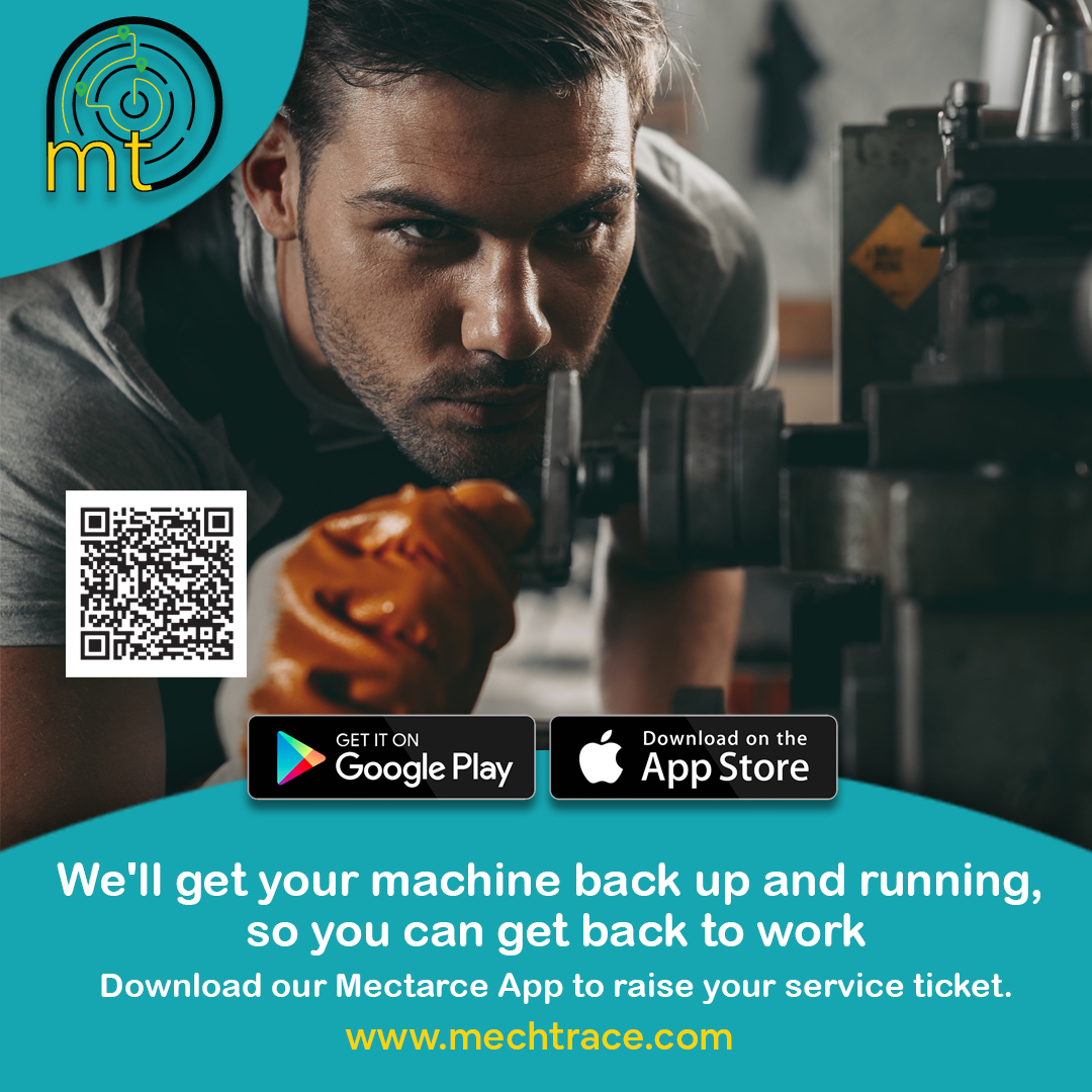 Don't let a broken machine stress you out, let us fix it for you. Trust Mechtrace for quick and efficient servicing

#MechanicalRepair #QuickService #EfficientService #MachineMaintenance #MectarceApp