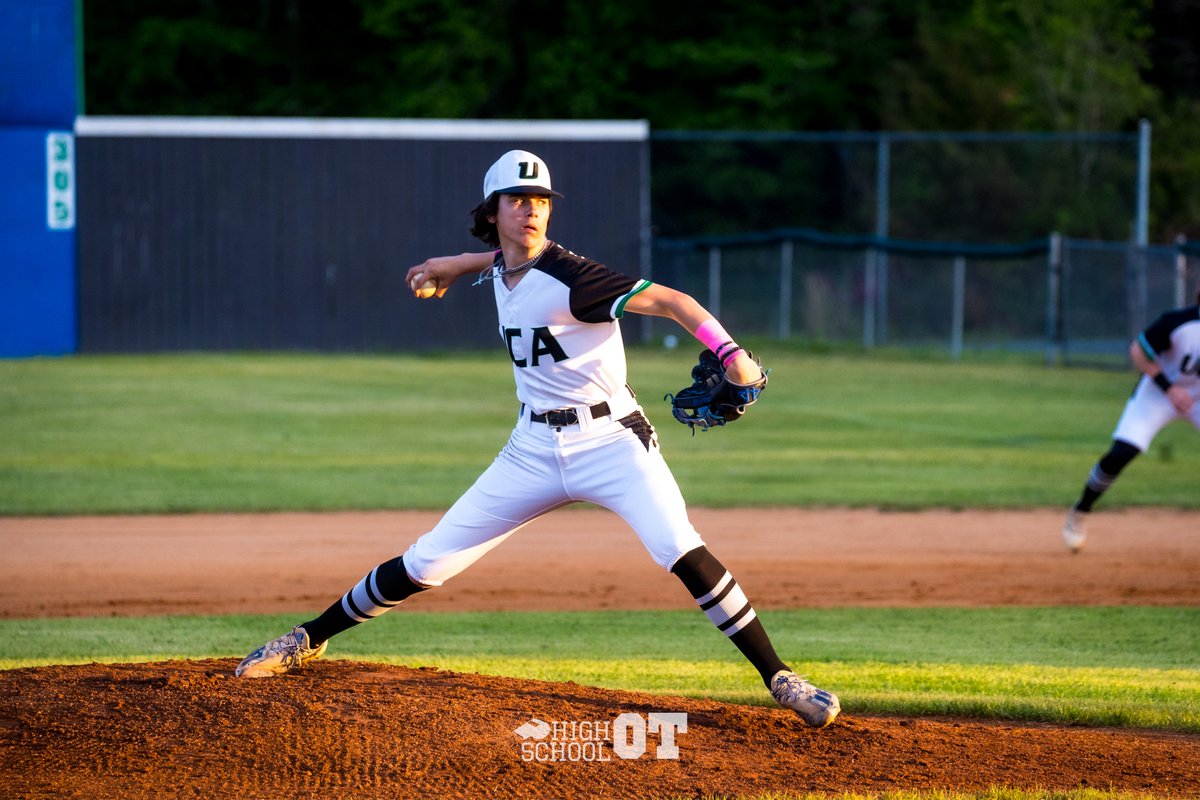 HighSchoolOT's tweet photo. .@UCAEaglesBSB passed over the .500 threshold for the first time this season... by defeating the No. 2 ranked team in the state.

Ben Medinger's two-run home run in the first sparked the Eagles to a 5-2 upset victory over Ledford last night.

⚾️: https://t.co/j06bBlTmyt https://t.co/G0NG9ubSe3