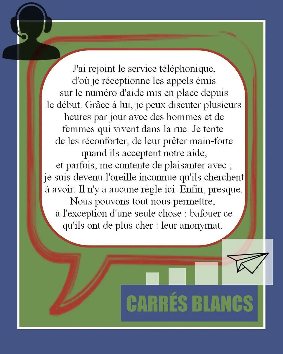 📚 Prochaine lecture 📚

Carrés blancs - Clément Flahaut
#carresblancs #clementflahaut #autoedition #asar #beneveloe
#instalecteur #livres #livre #livreaddict #lecture #livrestagram #pal2023 #book #books #bookstagram #critiquelitteraire #critique #bookstagrammer