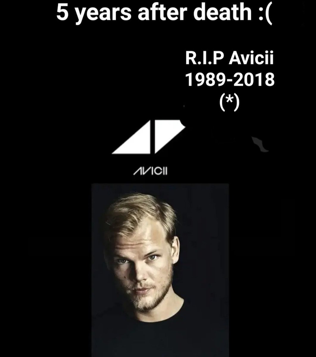 NBNCMEANSNS's tweet photo. On this day 5 years ago Avicii has died. He did suicide being at vacation in Muscat, the capital of Oman.
RIP Avicii 1989-2018
We still love You and Your music ❤️
#avicii #timberg #tomhangs #timbergling #aviciiforever https://t.co/p76yRVvqAI