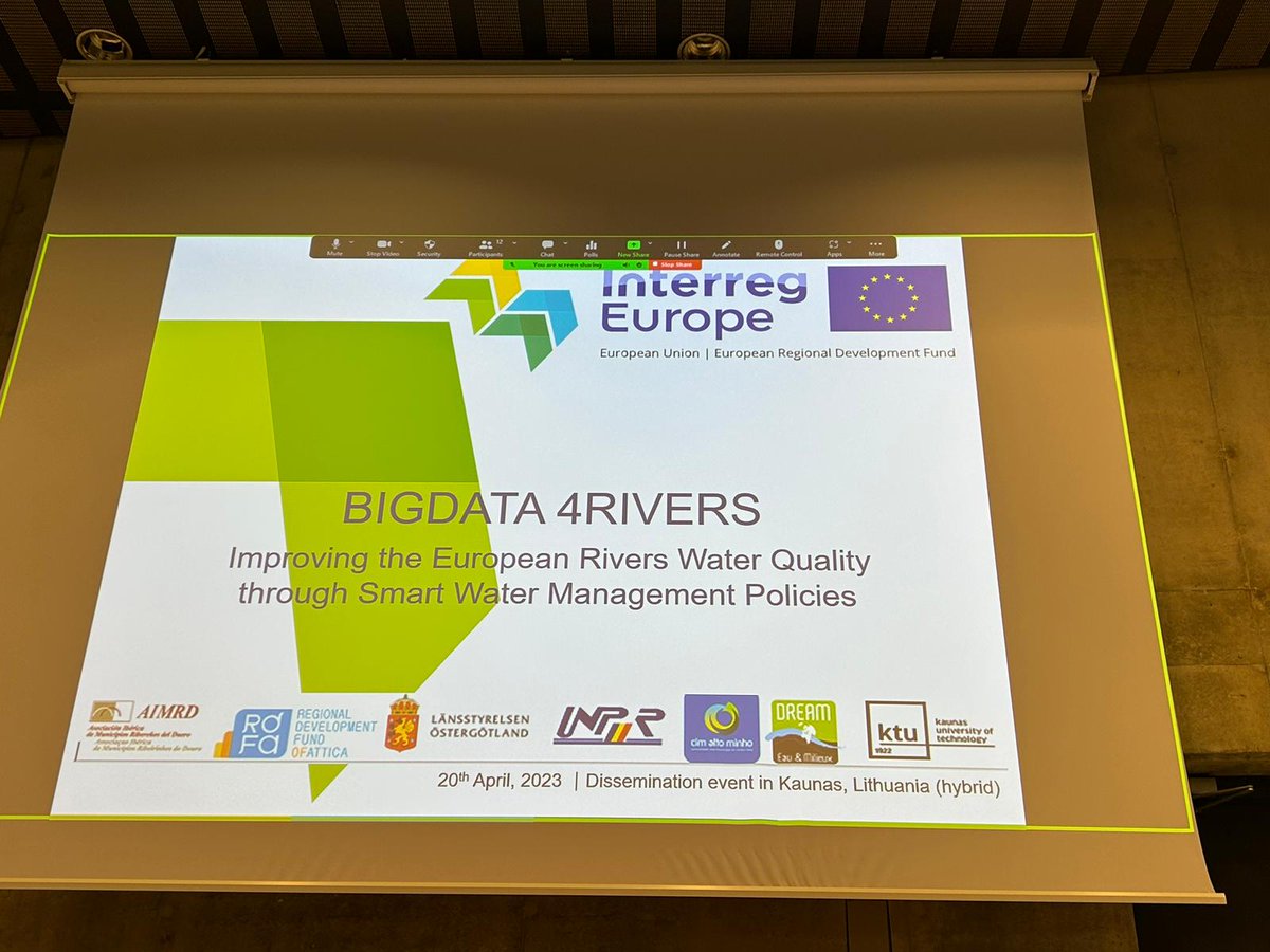 bigdata4rivers's tweet image. Last-minute preps for the BIGDTA 4RIVERS final event!
Come and hear the latest news on Improving the European Rivers Water Quality through Smart Water Management Policies!🌎💦
#InterregEurope #Lithuania #WaterQuality #rivers #Environment #Health #BIGDATA4RIVERS