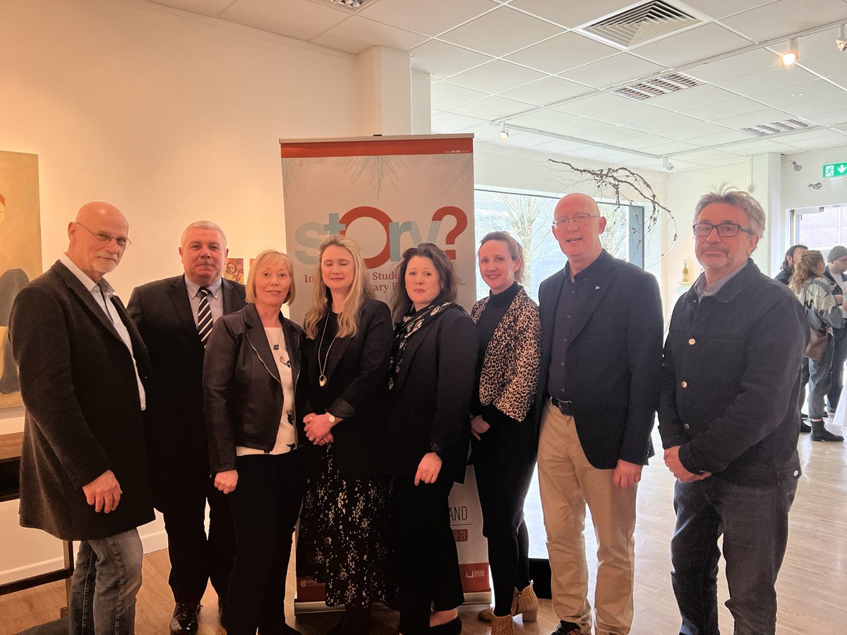 gerard_odonovan's tweet photo. Great to attend the opening of @Story_MTU International Student Documentary Festival 2023 by Tom Roberts the multi-award winning documentary film director @MTU_Crawford with 925 entries from  98 countries #StoryMTU #Story2023 https://t.co/bI7RMVE3qF