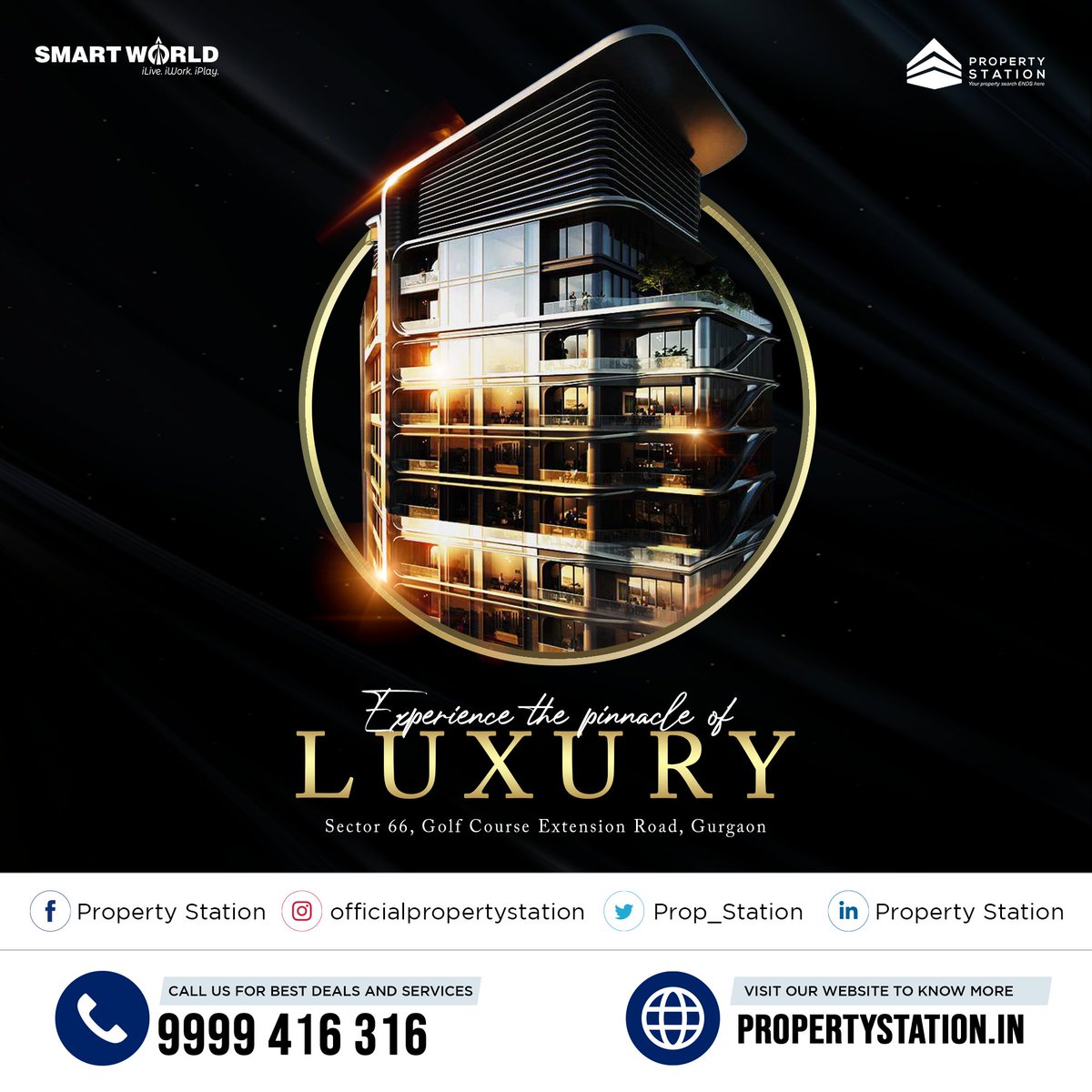 Prop_Station's tweet photo. "Experience The Trophy property"

"Experience luxury living at its finest, Contact us today to schedule a tour!"
👉 📞 9999 416 316
👉🌐 https://t.co/DzHLLkXzzs

#smartworld #sector66 #golfcourseextension #gurgaon #propertystation #RealEstate #Gurugram #realtor #realestateagent https://t.co/tumhbbYZwk