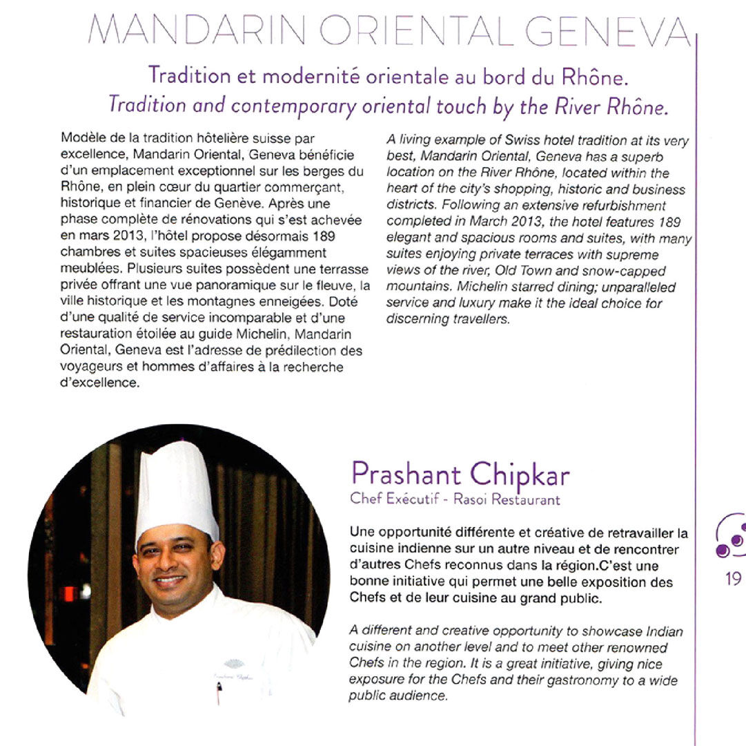 PrashantC1815's tweet photo. #throwbackthursday this is from 2014 when I was Executive Chef of #MichelinStar restaurant in #Geneva #Switzerland  Good times!!

#cheflife #chef #prashantchipkar https://t.co/9aNPucXH1v