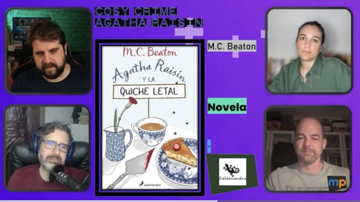 mundoplustv's tweet photo. Las novedades editoriales más interesantes ➜ https://t.co/jXKyY7zIAq @AppleheadTeam @minotaurolibros @ReservoirBooks @NormaEditorial 

"LoQueHayQueLeer" 2x14 en #YouTube en el que hablamos del cosy crime con @alfredolzamora y @EvaRodAlv 

Síguenos en https://t.co/ajX9ILhvAz https://t.co/3TTrbH1sq6