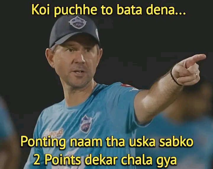 KKR ko bhi dedo 2 points 😭
#KKRvDC