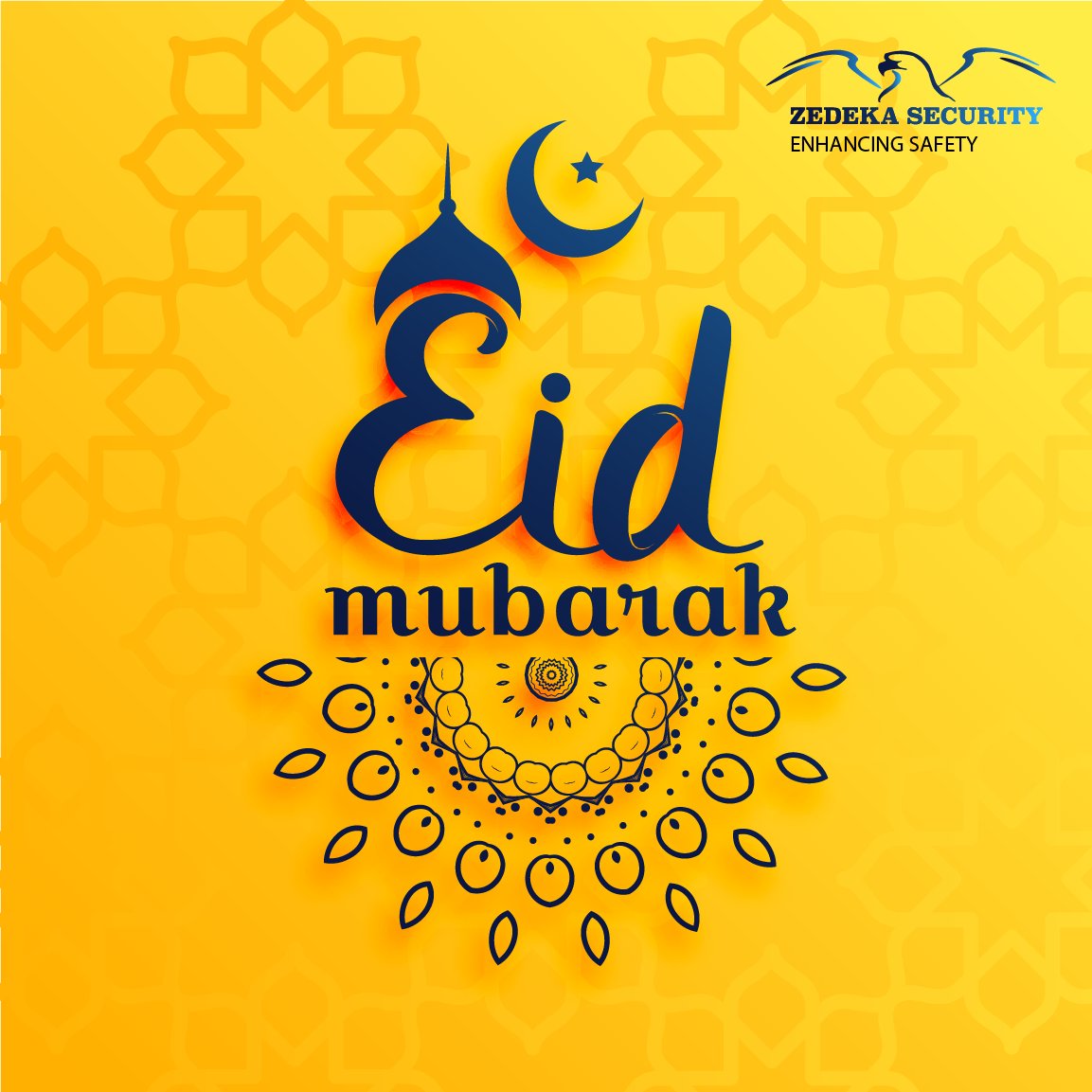ZedekaSecurity's tweet photo. Dear staff and clients, Eid Mubarak! May this joyous occasion bring you happiness, prosperity, and peace. Thank you for your continued support and dedication. Warm regards, Zedeka Security Limited. #EidMubarak #ZedekaSecurity https://t.co/myQlYpzCAV