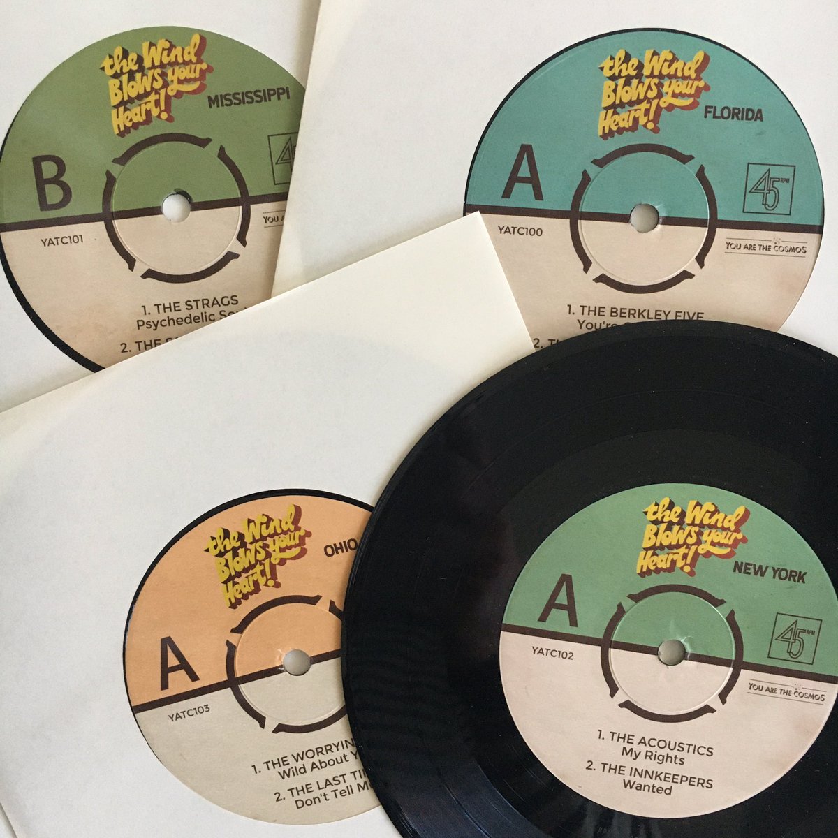 Waiting for the sleeves… 4x7” EP Garage USA 1965-68 collection!! #garage #sixties #garagepunk #garagemood #psych #USAgarage