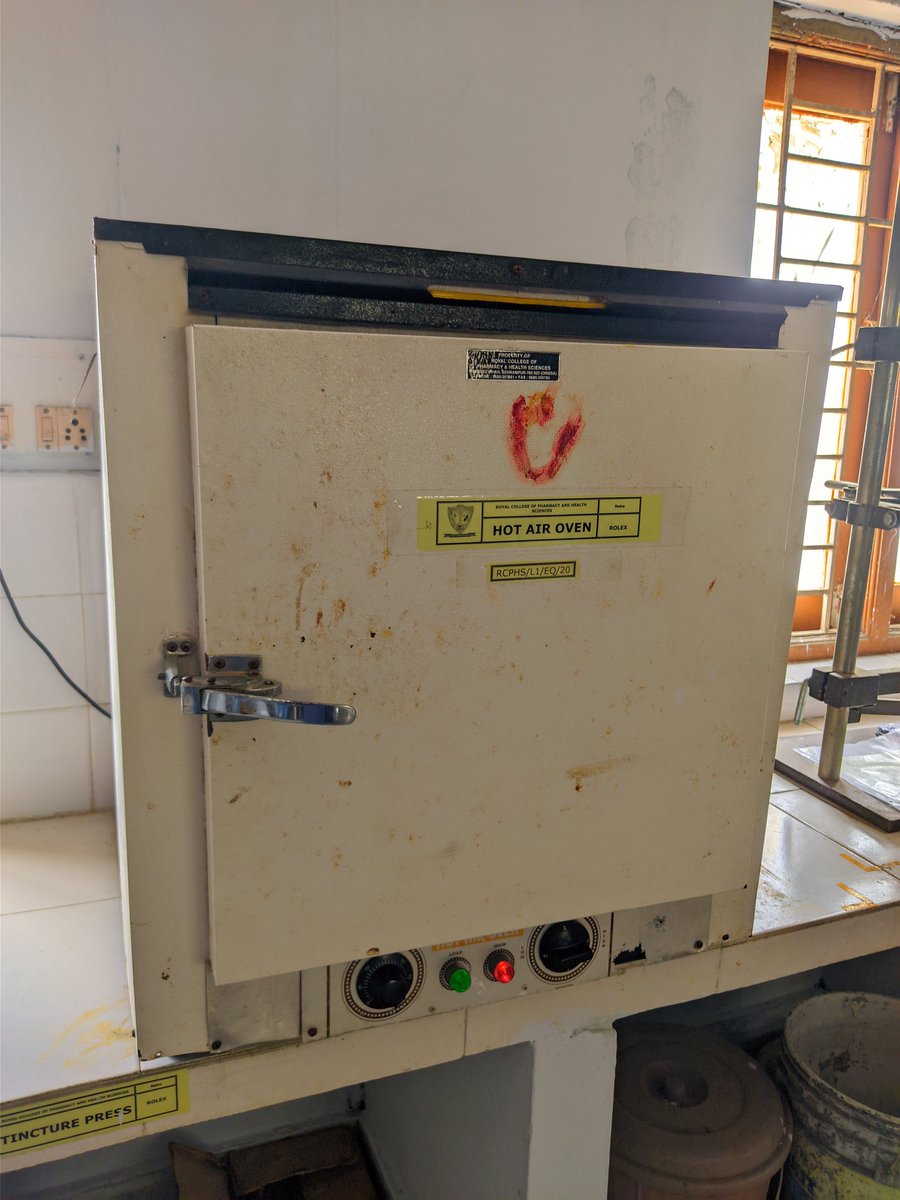 baradaprasad's tweet photo. Thermal Degradation of Different API Efavirenz, Oseltamivir, Sitagliptin in 90°c by using Hot Air Oven.
#Efavirenz #Oseltamivir #Sitagliptin #ThermalDegradation #rcphs #HotAirOven @royalberhampur https://t.co/ztLsXdv5Pu