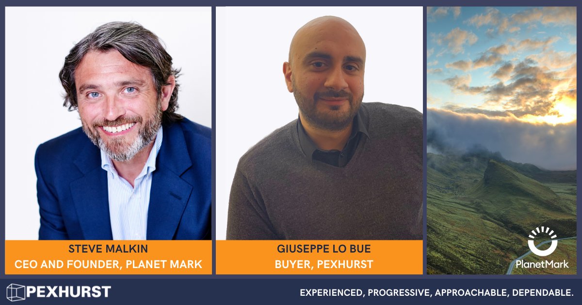 Every 22nd April, stakeholders of all backgrounds come together to advance climate action in commemoration of #EarthDay

Here Giuseppe Lo Bue discusses the benefits of being @ThePlanetMark certified with Steve Malkin, CEO and Founder...

ow.ly/iyii50NLt7H

#PlanetMark