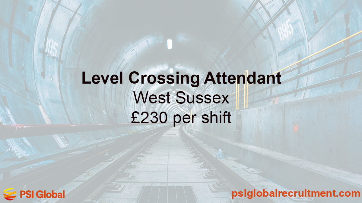 Job Alert: Our London team are recruiting 2 Level Crossing Attendants for work in West Sussex starting 29/4. Call/text Izabela on 07538884901 to discuss further, or visit our site to apply now 👉 ow.ly/qTcl50NLqrv #RailJobs #SussexJobs