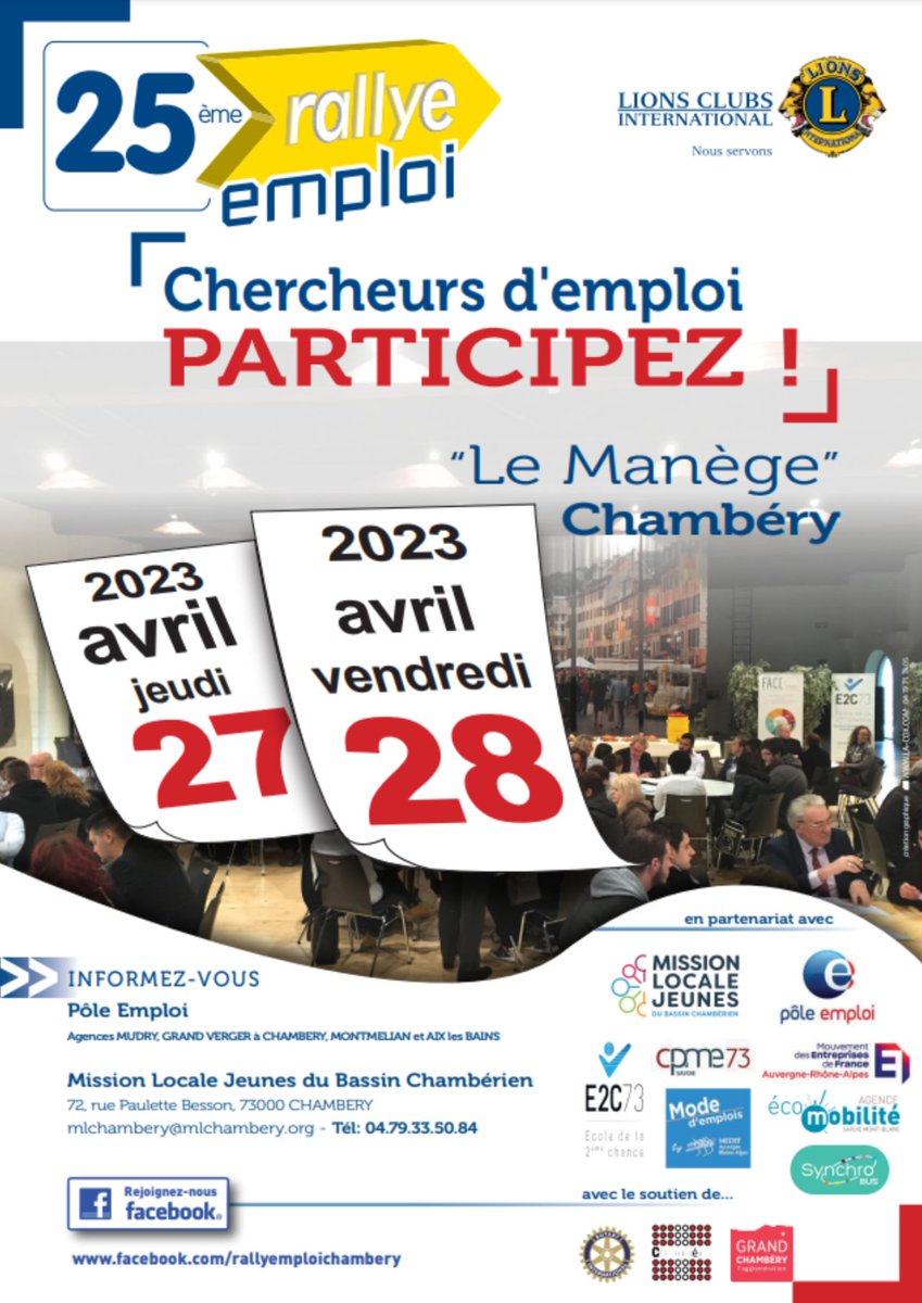 RenaudCharlesFT's tweet photo. [#TousMobilisés] pour le rallye #emploi #25 en #Savoie 
Ce 27 : constitution des groupes et prospection #entreprises pour collecter les offres
Le 28 : partage des offres et entretiens avec des recruteurs

Inscription 🖱️ https://t.co/vIMau6PMZB 

#AvecPôleEmploi #OnEstLàPourVous https://t.co/3nMtb7h6us