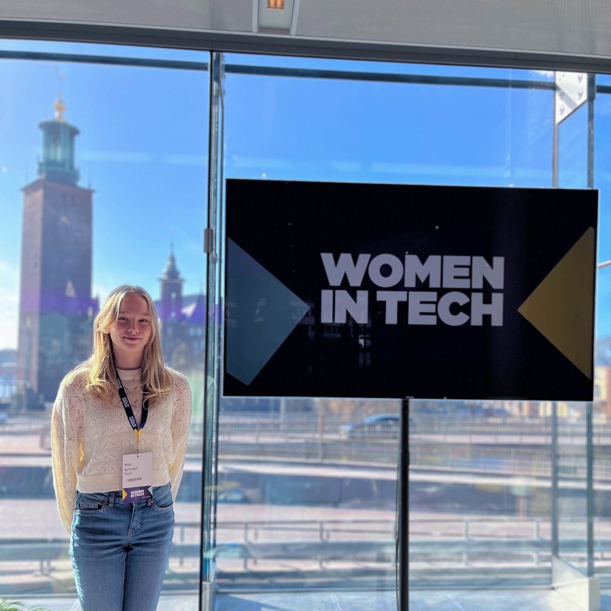 TobiiTechnology's tweet photo. #TBT @MillaSjostrand inspiring talk at #WITswe2023💜 Learn how #eyetracking helps the 15-year-old racing driver to achieve her dream of becoming the next female @F1 driver🏎️  Watch "Ready to Race” here  https://t.co/F09ZNy1DvM

#sportstech #attentioncomputing @WITsweden @fia https://t.co/6qbM5QxYSe