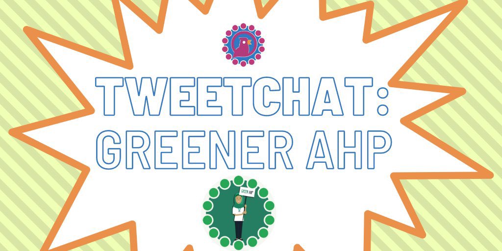 WeAHPs 💙 (@weahps) on Twitter photo 💚#GreenerAHP TWEETCHAT: JOIN US TONIGHT 8PM!💚
Join <a href="/HindleLinda/">Linda Hindle OBE</a> @kidzfizz & @Sarahlougarland for a dedicated tweetchat to showcase and celebrate what #WeAHPs are doing around environmental sustainability🌍
Read more here: wecommunities.org/tweet-chats/ch…
#WeAHPs 💚#GreenerAHP TWEETCHAT: JOIN US TONIGHT 8PM!💚
Join <a href="/HindleLinda/">Linda Hindle OBE</a> @kidzfizz & @Sarahlougarland for a dedicated tweetchat to showcase and celebrate what #WeAHPs are doing around environmental sustainability🌍
Read more here: wecommunities.org/tweet-chats/ch…
#WeAHPs
