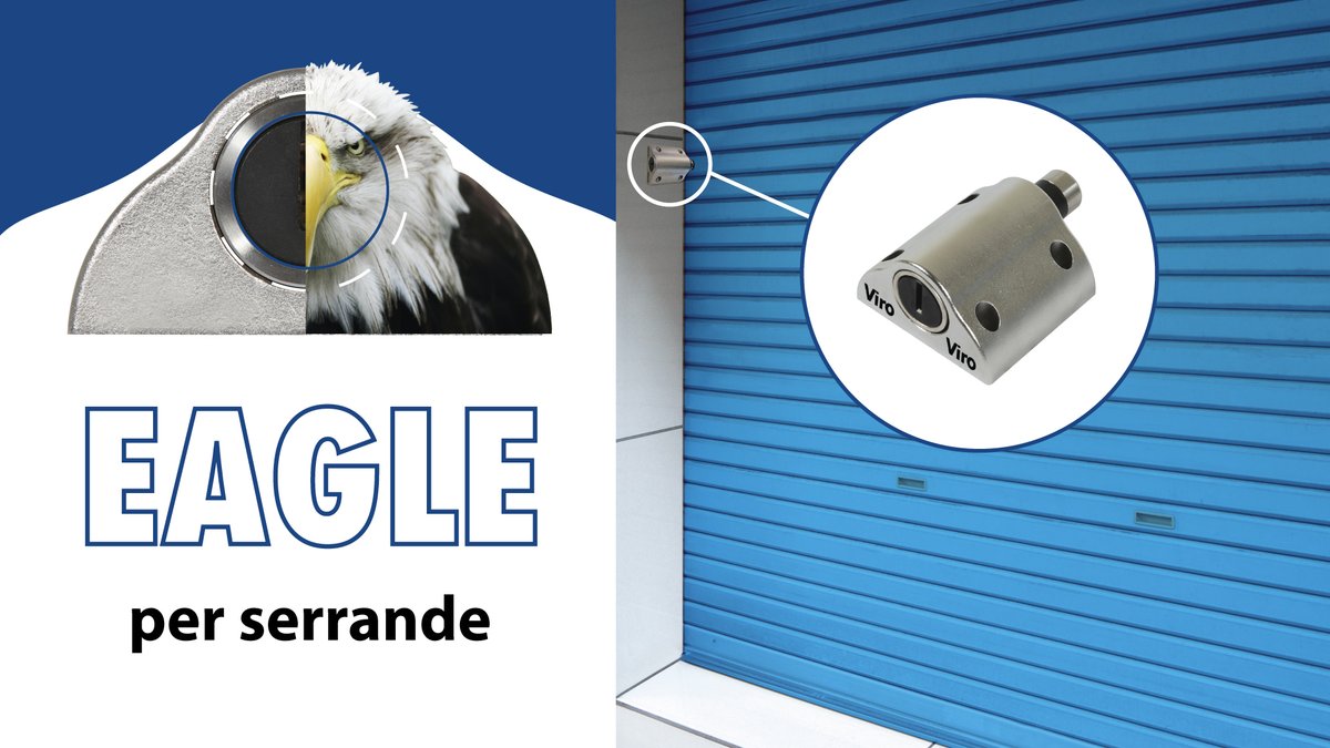 Viro_SpA's tweet photo. ✅Installazione veloce e duratura
✅ Fissaggio a muro anti-fatica e anti-sporcizia
Scopri tutti i vantaggi del nuovo Eagle per serrande, rispetto ai più comuni lucchetti o gruppi di fissaggio a terra.
➡️ https://t.co/d1xuAmS0Bb https://t.co/dRRLSDkOdh