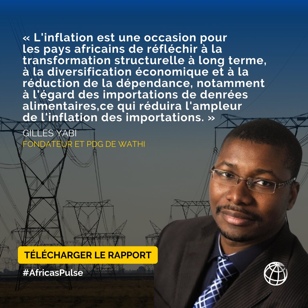 Comment les pays africains peuvent-ils transformer les conditions économiques difficiles en opportunités pour leur population ? Découvrez les réponses dans le dernier rapport #AfricasPulse : wrld.bg/ogEW50NMZiW