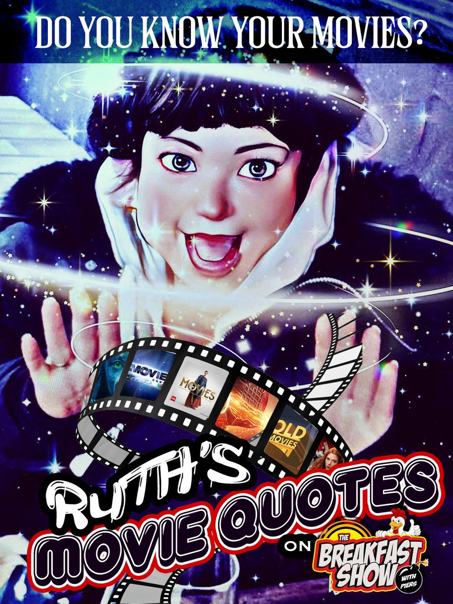 breakfastshowhx's tweet image. "Great news! Madam has arrived! @RuthleahRuth  is here and will be joining me in the studio shortly to give us her amazing Movie Quote of the week. Stay tuned  🎬😊 #MovieQuote #ExcitementInTheAir"