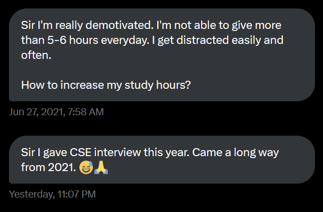abhiwhy's tweet photo. Sometimes you see messages like this, and it's a good day. https://t.co/NGaLaVab3c