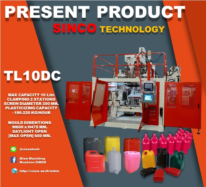 LtdSinco's tweet photo. Blow Moulding Machine Model: TL10DC  Sinco #plastic #blow #molding #machineHigh Pressure Machine for #automotive #Machine from #Thailand  You can visit to https://t.co/zxvzehEr6Z. contact us e-mail: sinco-export@sinco.co.th https://t.co/bVpD6NF0lc