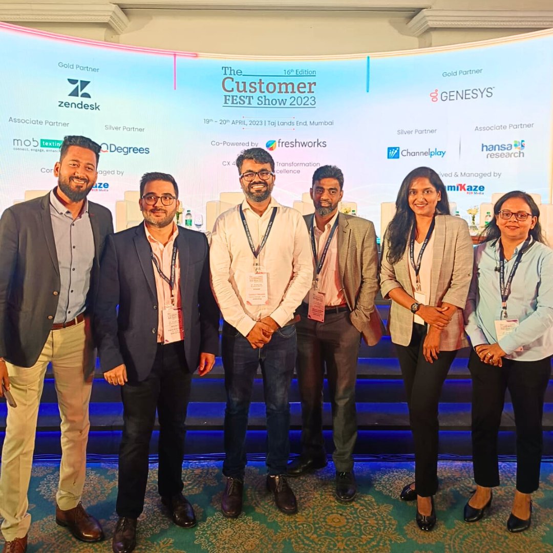 mobtexting's tweet photo. #day1 completed!

What a memorable event it was at The Customer Fest Show. Thanks to the collaborative panelists and supportive audience whose presence made us confident in taking over the show.

All set for the #day2. Let's meet today, 20th of April, and make it a bang again. https://t.co/KFdyxcy2jd