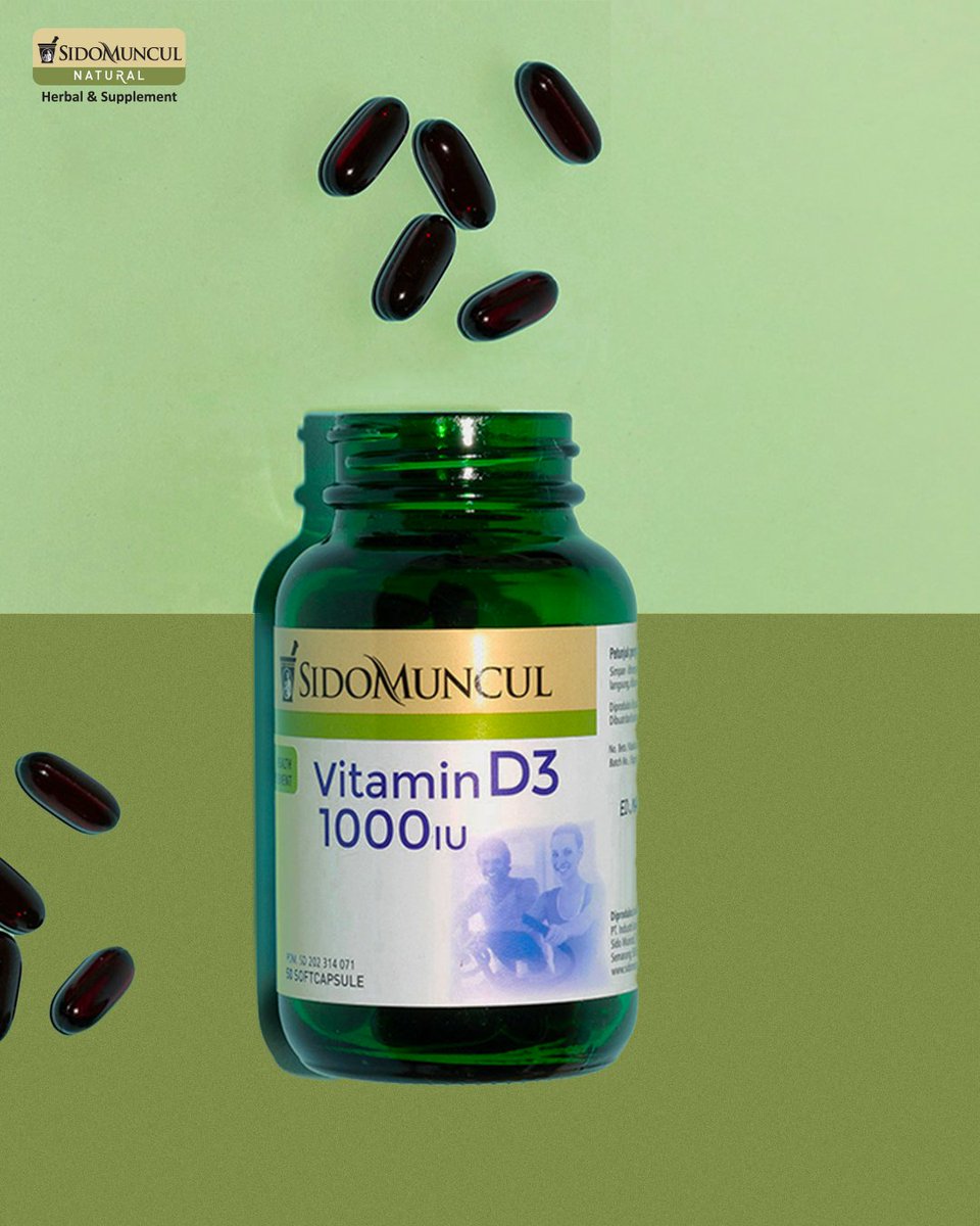 sidonatural's tweet photo. Lagi puasa gini perlu Vitamin D nggak sih? Jawabannya, tetap perlu dong!

Meski tubuh kita bisa memproduksi Vitamin D sendiri saat terekspos sinar matahari, kita perlu tambahan dari makanan dan suplemen.

#YourNaturalUpgrade #SidoMunculNatural #GoodHealthBetterLife https://t.co/hIazRm2JOm