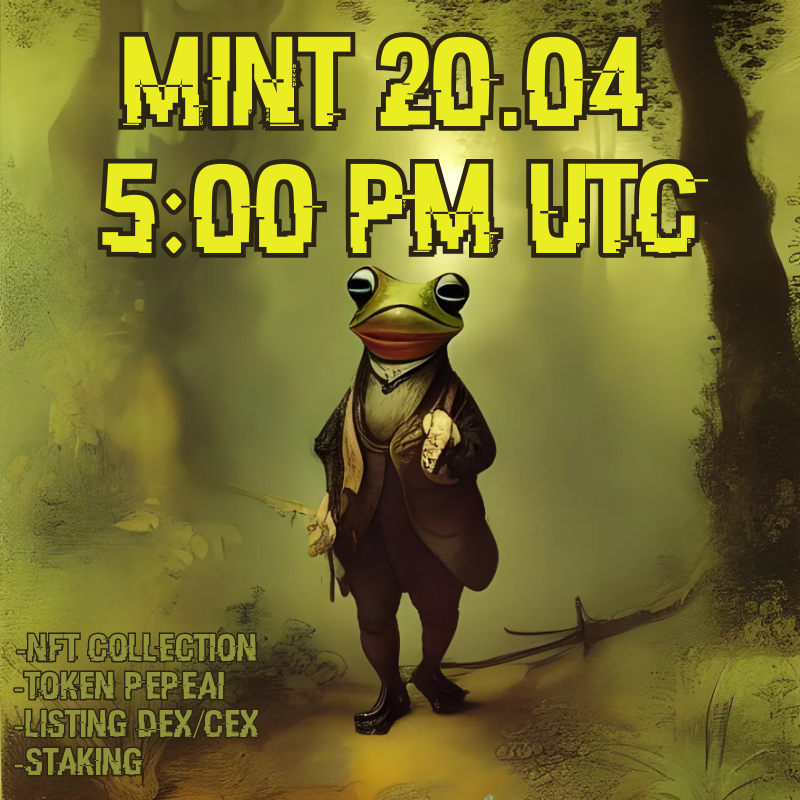 pepeai_arb's tweet photo. The new universe of #PepeAi is already open for you!
Getting into the list of early users is easy:

1️⃣RT, Like &amp; Follow
2️⃣Tag 3 Friends
3️⃣Complete the form:
https://t.co/83CM5nDUyS

LFG!

#AiDoge #ShibAi #AiCaty #AiShiba $AiDoge #Memecoins #ArbShibAi #ArbDogeAI $Pepe #Pepecoin https://t.co/EvFt3sJJm5