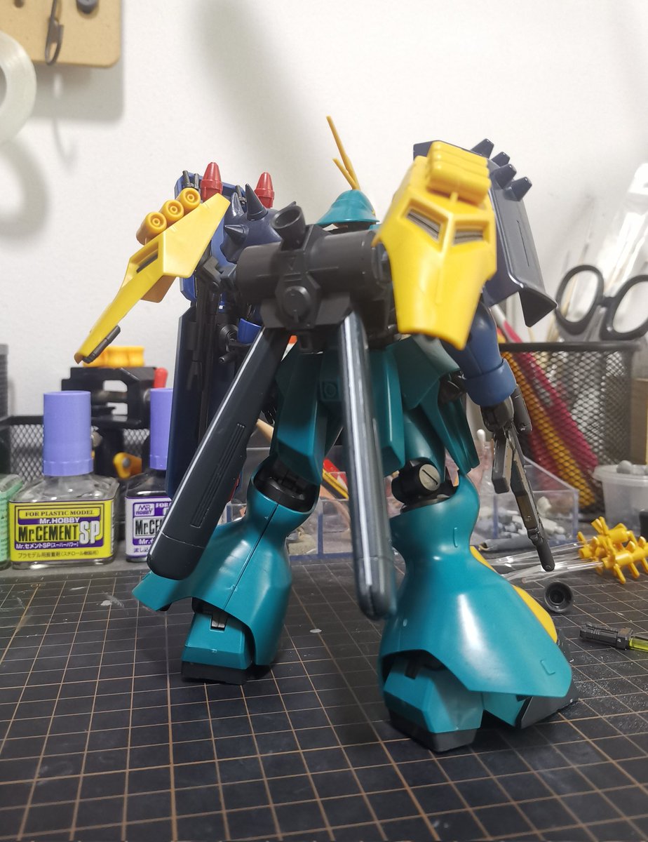 SayaDoesStuff's tweet photo. I do also have a jagd doga custom but I wanna customize the original too sometime https://t.co/qGUCdhdDD9
