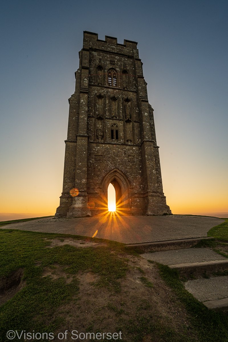 There was plenty of new moon energy on Glastonbury Tor this morning. Dancing, music and a beautiful sunrise.