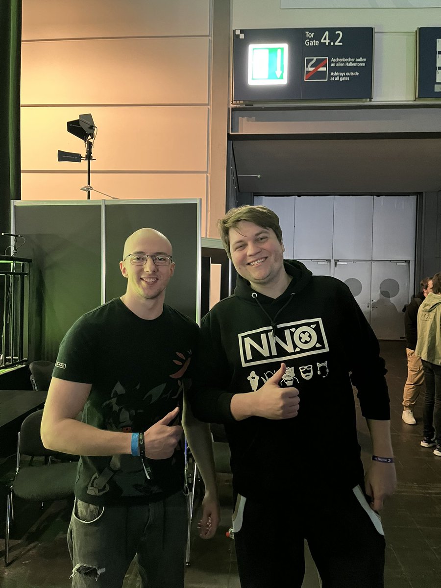 Munin_tv's tweet photo. Letztes Wochenende war ich auf der @caggtusleipzig und durfte den meiner Meinung nach sympathischsten Streamer treffen der mir bekannt ist: @noway4u_sir ❤️

Das war mein persönliches Highlight der LAN/Expo😬 https://t.co/cVwRM0uOQW