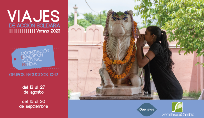 #Viajessolidarios | ¿Te vienes a India con Semilla para el Cambio y <a href="/openeyesproject/">Open Eyes Project</a>? Aún quedan plazas... ¡Apúntate!

✅Toda la info aquí: ow.ly/LVtV50NNEoQ

#viajessolidarios #acciónsolidaria #viajesgrupo #Varanasi #India