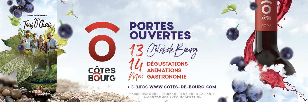 Venez découvrir la nature le 13 et 14 mai, au cœur d'une propriété viticole de l'appellation Côtes de Bourg aux paysages vallonnés et boisés.Que vous veniez seul ou en groupe, vous aurez le plaisir d'apprécier nos vins à travers des dégustations.