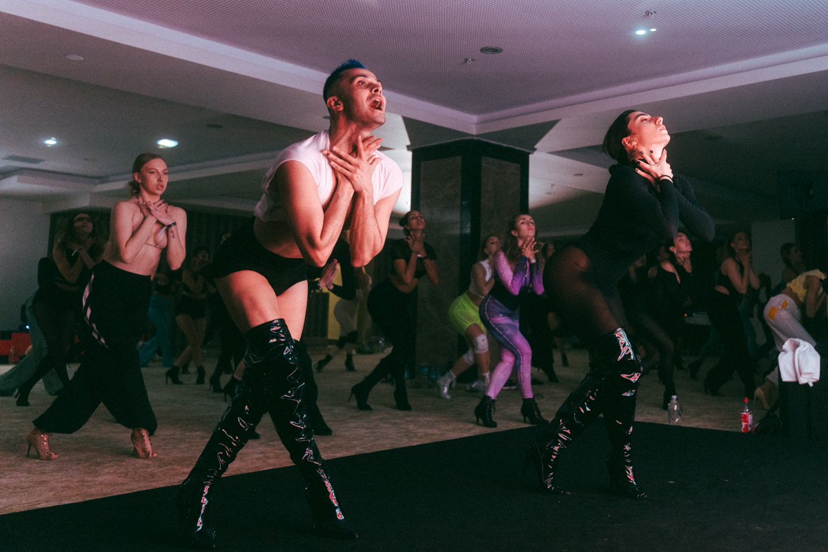 spaceneospace's tweet photo. heels nation dance camp 
MK @sukrukibar 

#dancecamp #heels #antalya #highheels #heelsdance https://t.co/nQXA5RZhxF