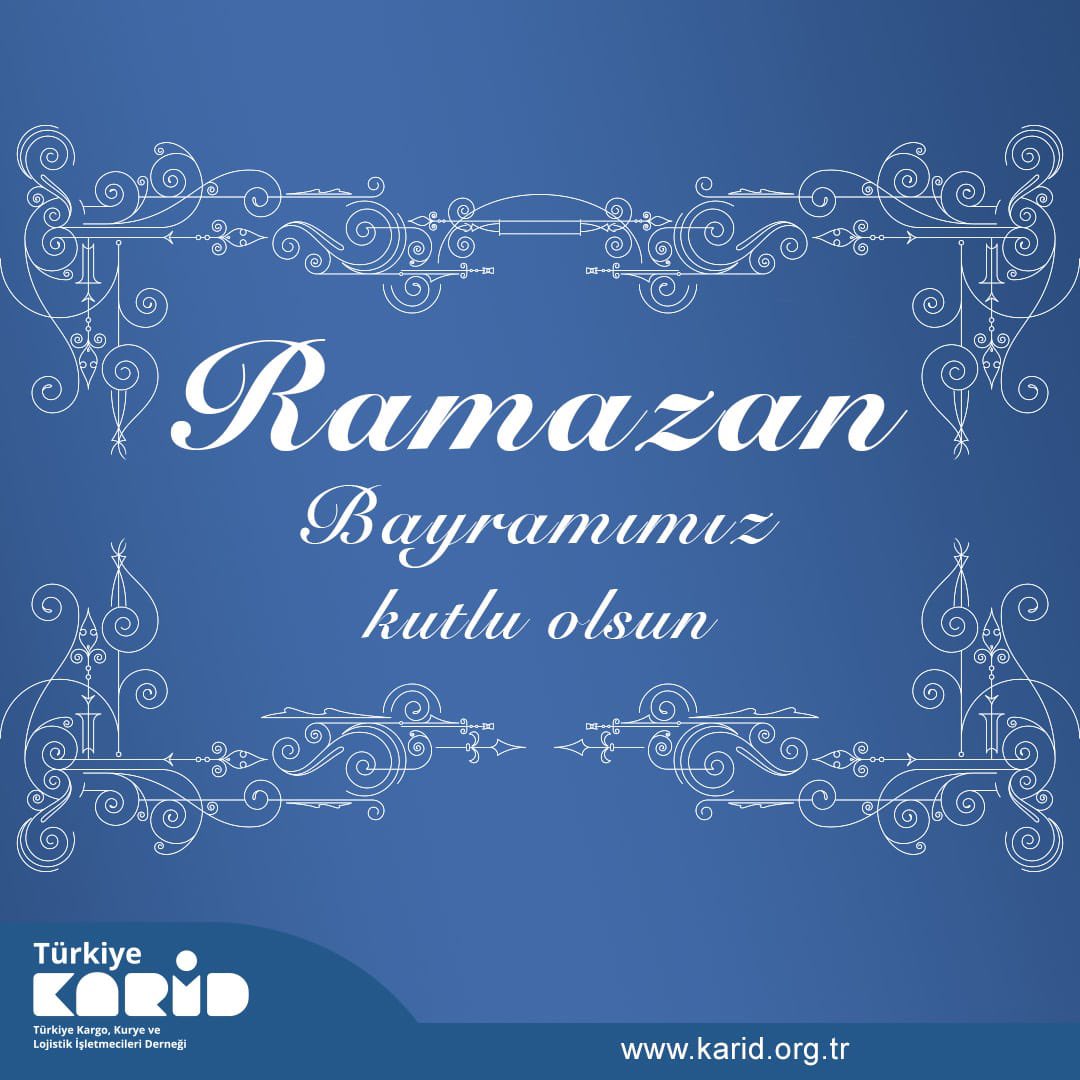 Ramazan bayramını en içten dileklerimizle kutlarız.