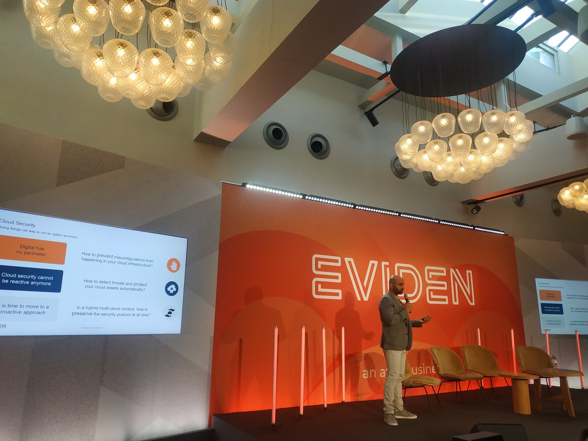 <a href="/amomatharu/">Amo Matharu</a> is introducing Eviden's unified approach to cloud security with Cloud Prevent, Cloud Protect and Cloud Preserve 
#EvidenSecuritySummit2023