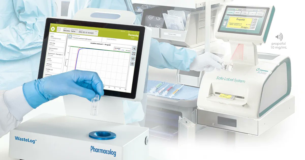 Pharmacolog_com's tweet photo. Visit #CODONICS at #TSHP, April 21-22. See #WasteLog™ by #Pharmacolog integrated with Codonics #SafeLabelSystem®. Together, these technologies play a critical role in addressing the challenges hospitals face preventing diversion of controlled substances.
https://t.co/fKEqw8Mrkx https://t.co/K1LCfTJIlI