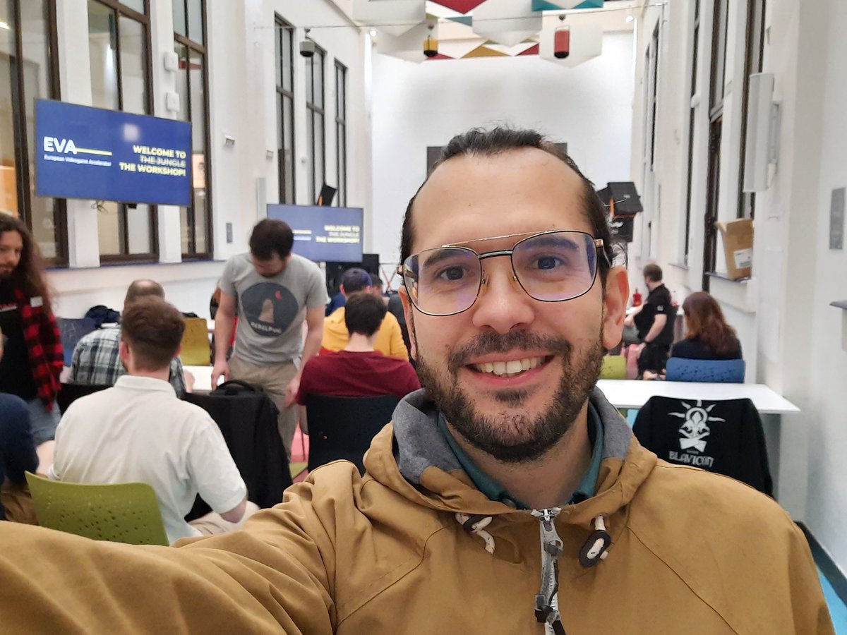 infinite_thread's tweet photo. We are ready to start the European Videogame Accelerator by @SpielFabrique in Málaga!
Let's go!
#EuropeanVideogameAccelerator #indiedev #IndieGameDev https://t.co/GmpXz3nzzj