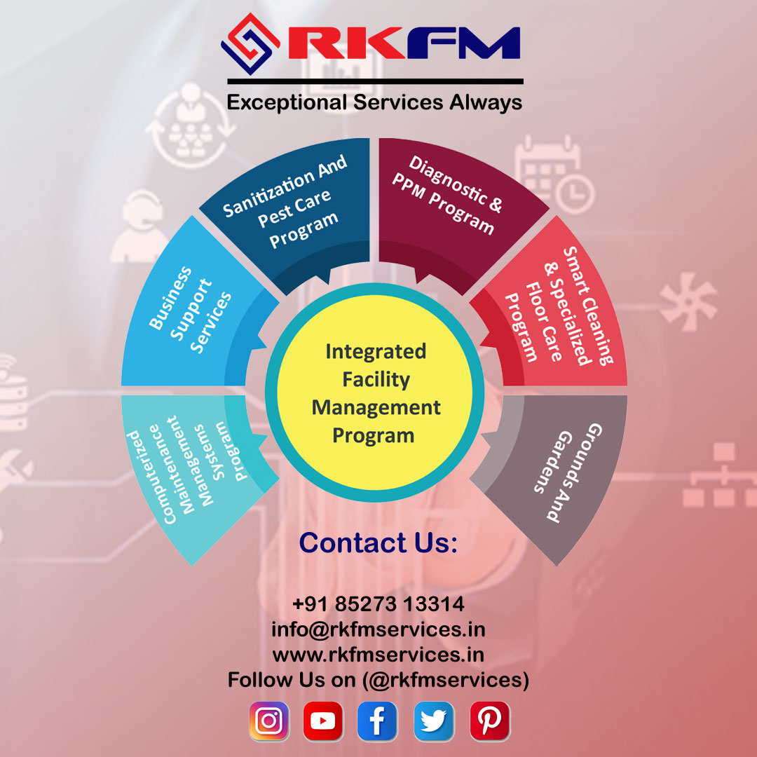 rkfmservices's tweet image. We have been providing a diverse range of facility management services tailored to our clients&apos; needs. With the aid of a highly skilled workforce and top-notch business solutions. +91 85273 13314 | info@rkfmservices.in | rkfmservices.in  #facilitymanagement #FMservices
