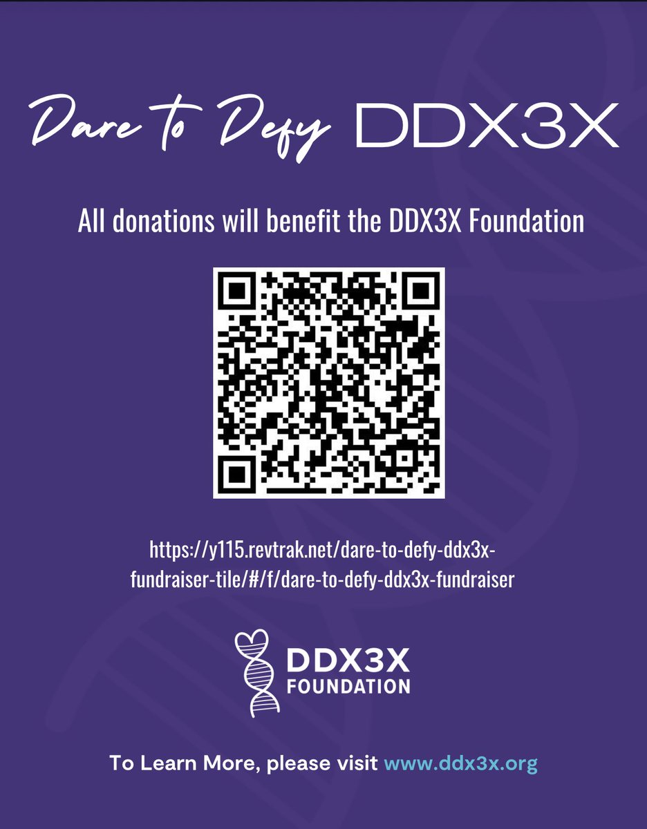 AReveter's tweet photo. This fundraiser was started by the high school daughter of one of the paraprofessionals who works in my classroom to help raise funds for the DDX3X Foundation. There are 2 ways to support this great cause.
https://t.co/1I10u2NBEl https://t.co/Sm2rpgOBJA