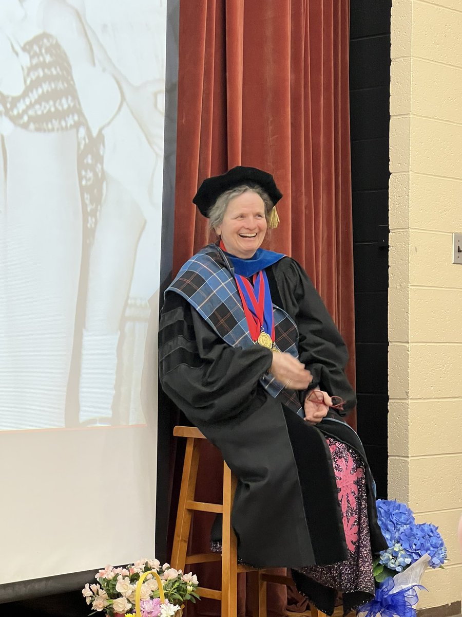 Math_MU's tweet photo. Thank you to all who attended, either in-person or virtually, to celebrate the seeds that Dr. Bonita Lawrence has planted during her illustrious career. 💚 https://t.co/mVvjr2cucN