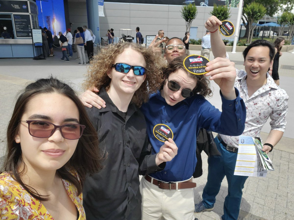 ALeSTEMEd's tweet photo. @LandstownEagles @STEMAcademyLHS At Space Center Houston for NASA HUNCH Biomedical, as finalists! @MsPeeJay @white2_rachel https://t.co/5MMcd0dVRV