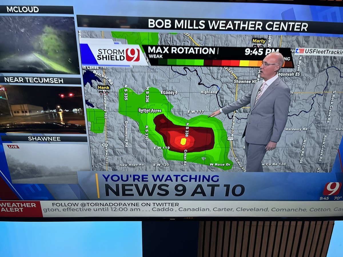 Tornado headed to Shawnee!