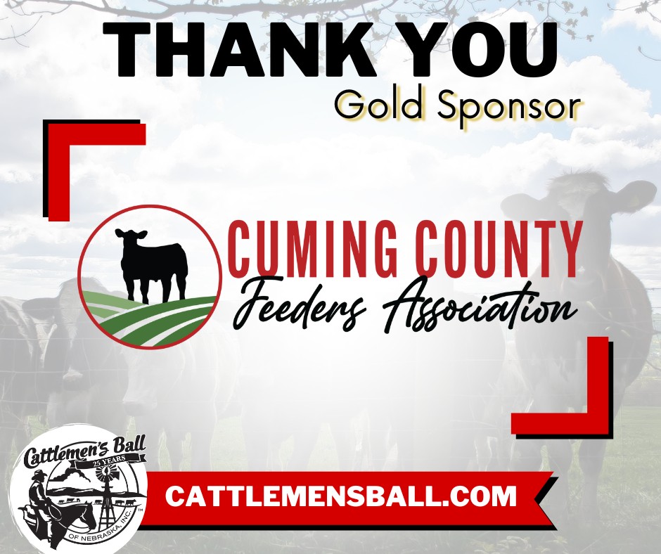 CattlemensBall's tweet photo. A huge thank you to Cuming County Feeders for being a Gold level sponsor. Cuming County Feeders is donating cash towards our mission of funding cancer research and finding a cure! 

#2023CattlemensBall#CumingCountyFeeders #cattlemensball https://t.co/GzDBu2xRUu