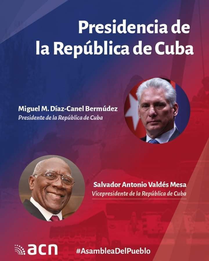 ComiteIsla's tweet photo. Elegida la máxima dirección de la #AsambleaNacionalDelPoderPopular y los miembros del Consejo de Estado. ¡Felicidades! todos y todas. 
#Cuba  
#AsambleaDelPueblo 
#MejorEsPosible #JuntarYVencer
#PoderPopular https://t.co/fZ12ru8SEZ