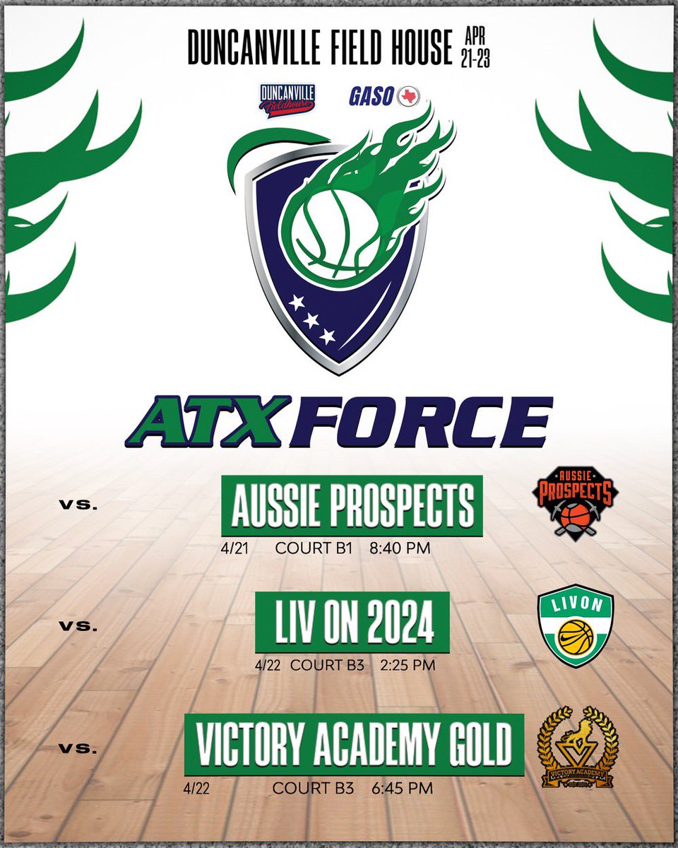 Catch the ATX Force this Friday and Saturday in Duncanville <a href="/TexasHoopsGASO/">TexasHoops/GASO 🔗</a>